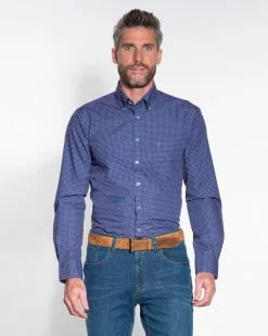 Campbell Classic Casual Overhemd LM