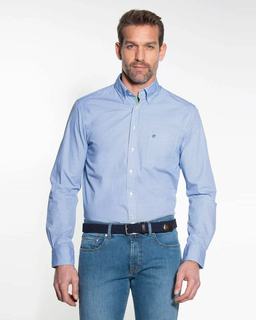 Campbell Classic Casual Overhemd LM - Image 2