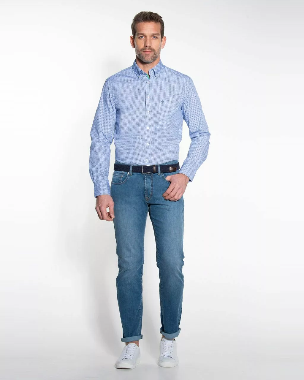 Campbell Classic Casual Overhemd LM - Image 3