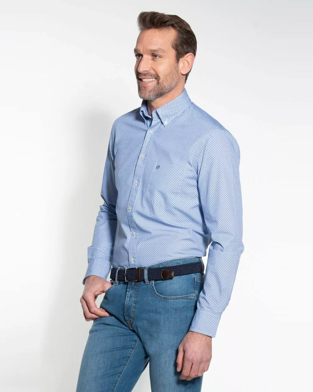 Campbell Classic Casual Overhemd LM - Image 4