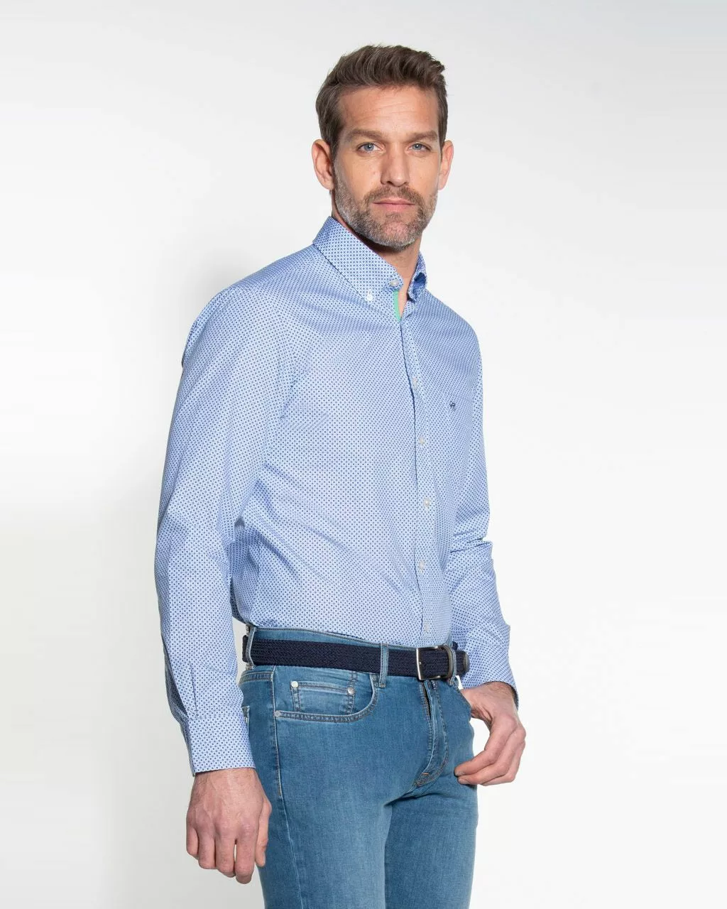 Campbell Classic Casual Overhemd LM - Image 5