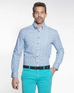 Campbell Classic Casual Overhemd LM