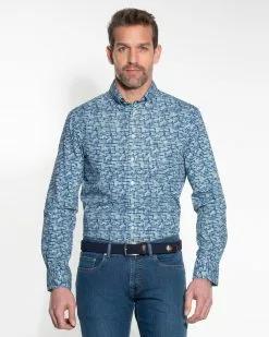 Campbell Classic Casual Overhemd LM