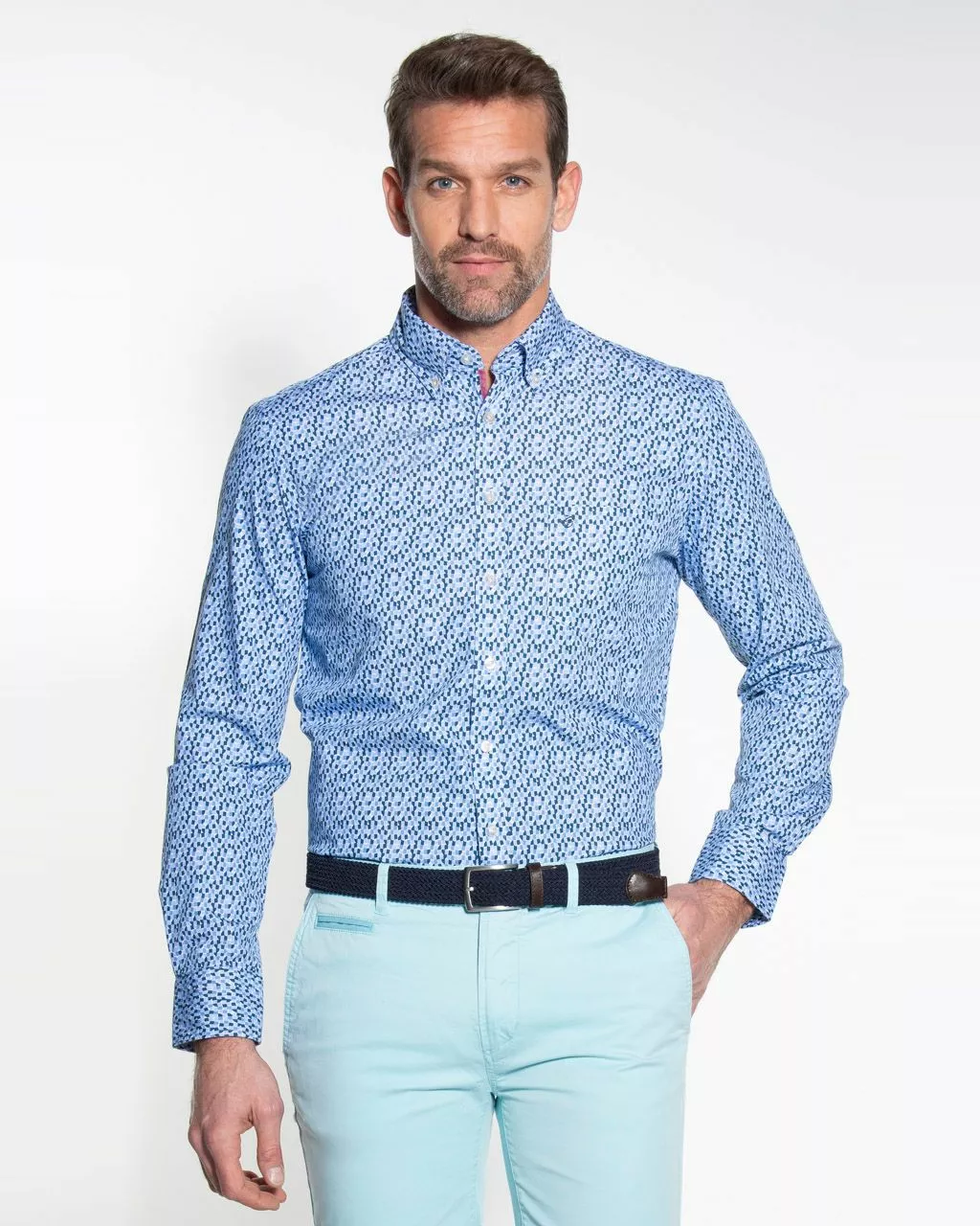 Campbell Classic Casual Overhemd LM - Image 2