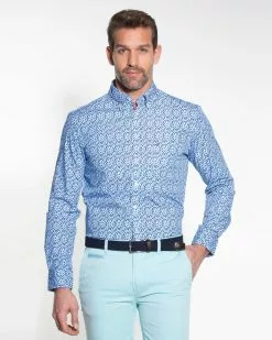 Campbell Classic Casual Overhemd LM