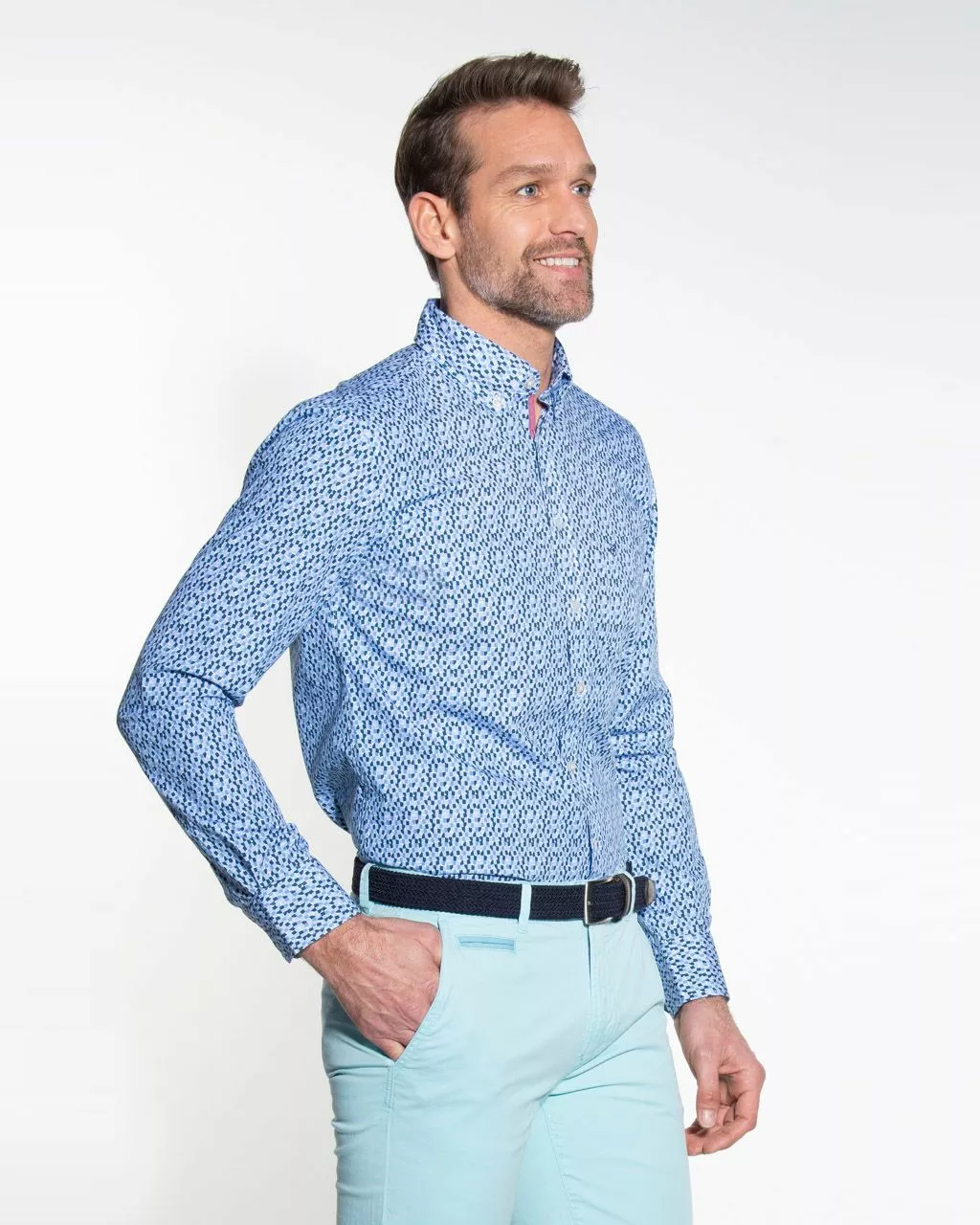 Campbell Classic Casual Overhemd LM - Image 4