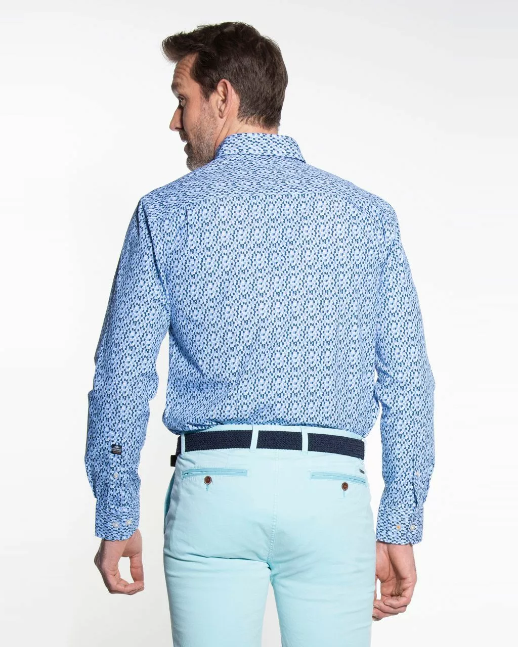 Campbell Classic Casual Overhemd LM - Image 5