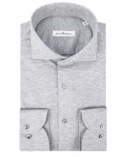 Dutch Dandies Knitted Slim Fit Overhemd LM