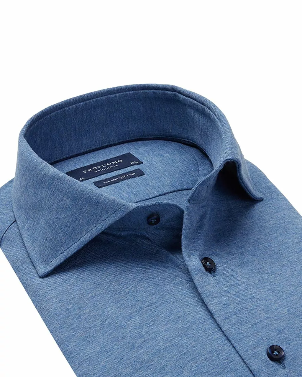 Profuomo Originale Slim Fit Knitted Overhemd LM - Image 3