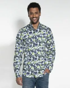 Blue Industry Casual Overhemd LM