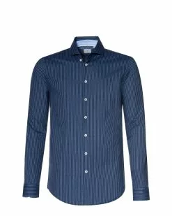 Blue Industry Casual Overhemd LM