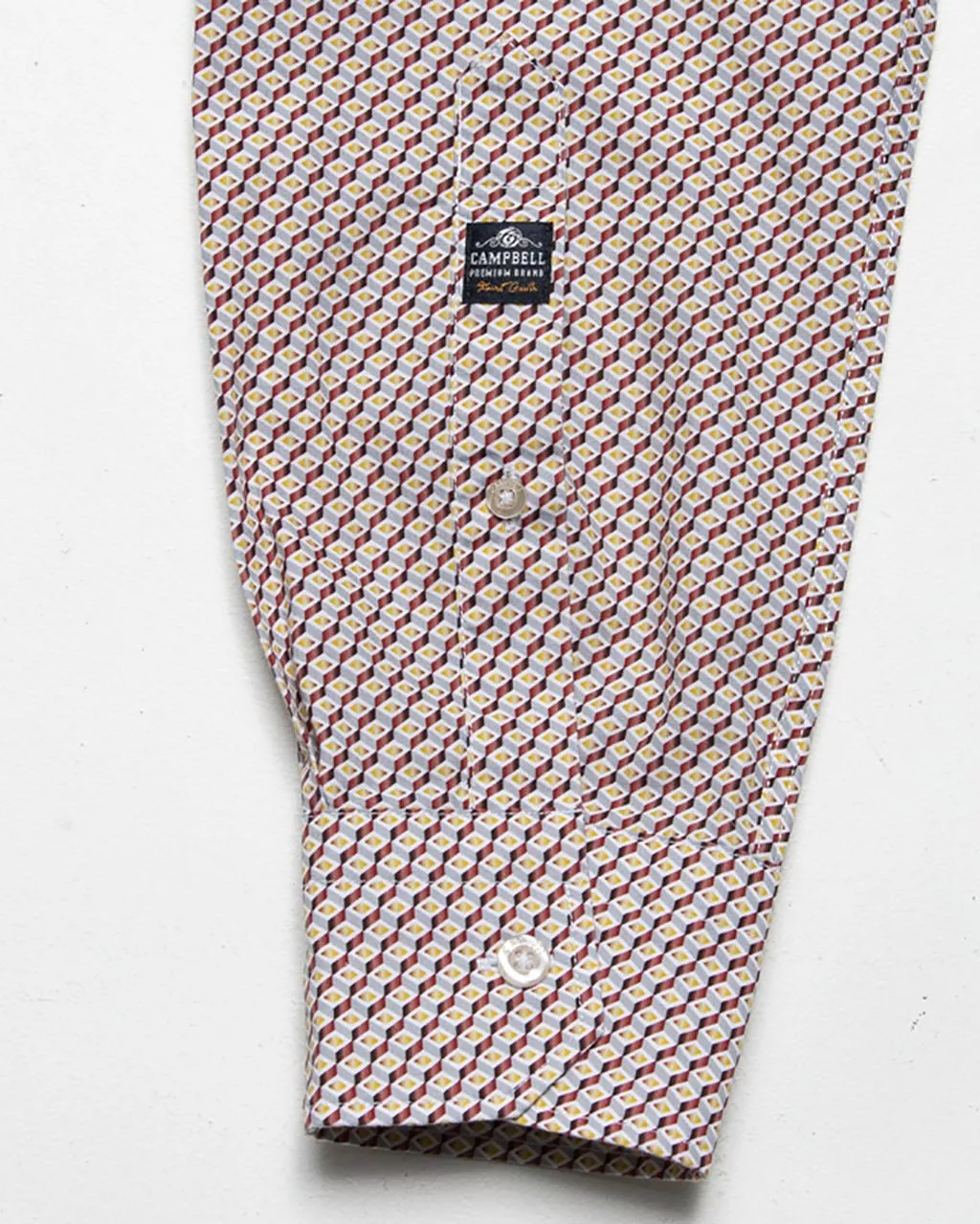 Campbell Classic Casual Overhemd LM - Image 5