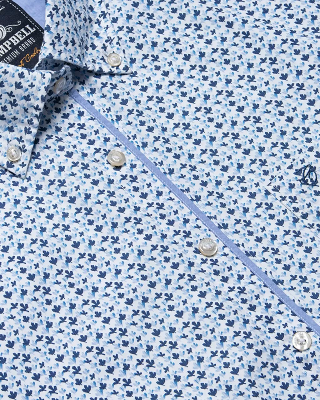 Campbell Classic Casual Overhemd KM - Image 3