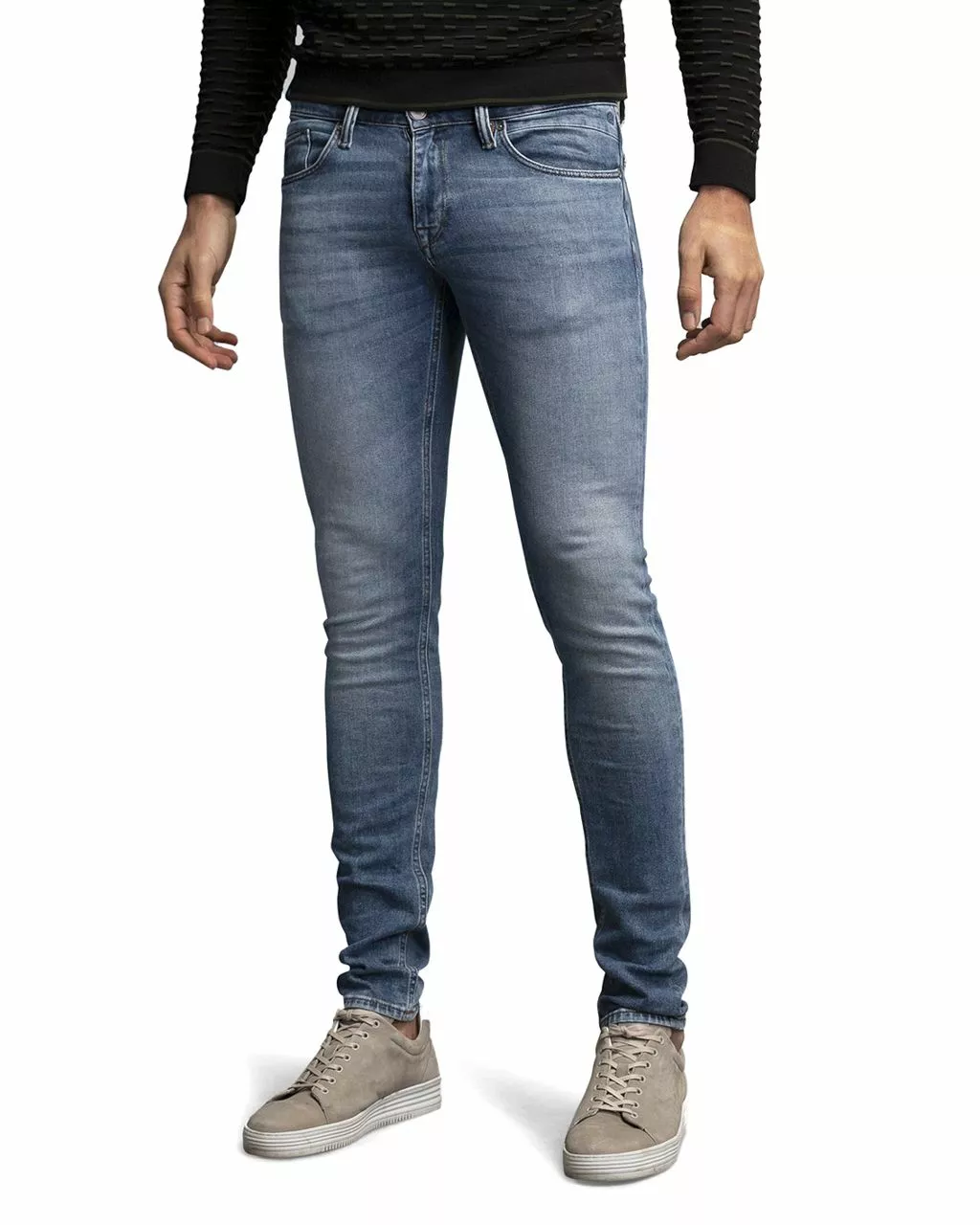 Cast Iron Fander Super Slim Fit Comfort Jeans - Image 2