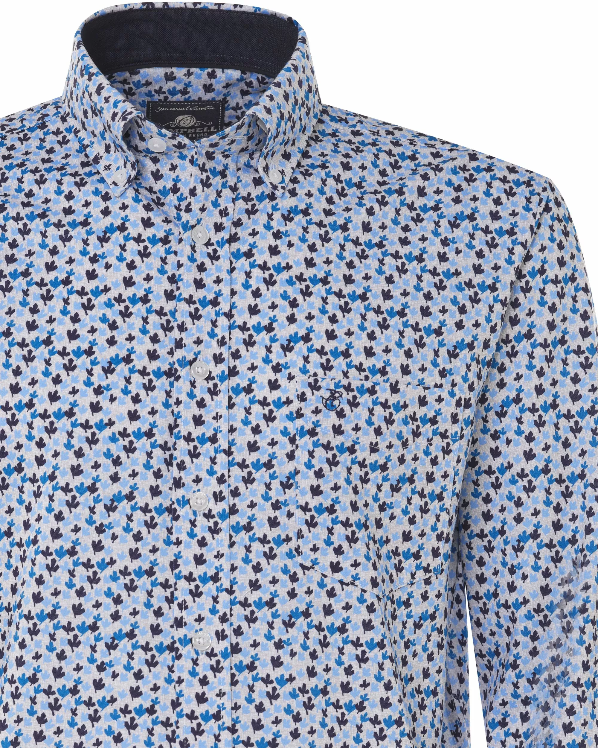 Campbell Classic Casual Overhemd LM - Image 3